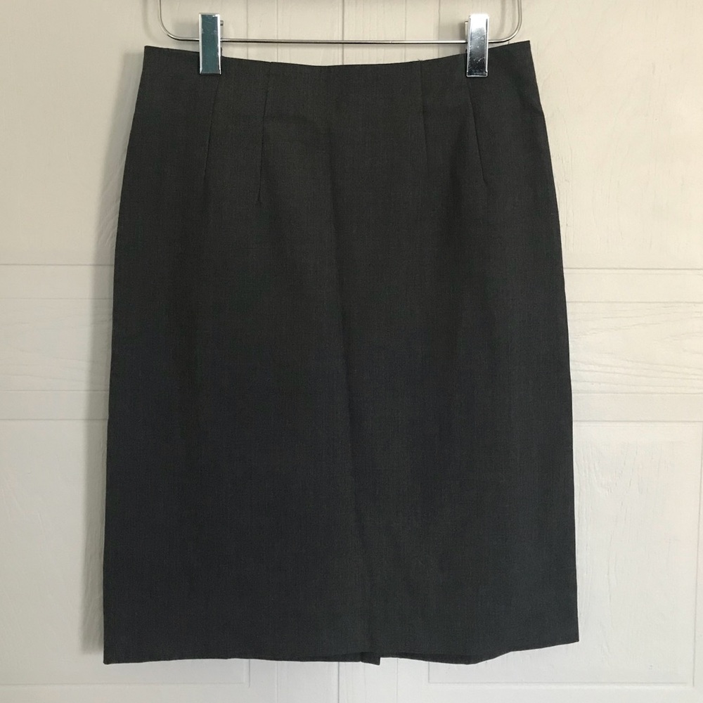 H&M grey pencil skirt 4 mini